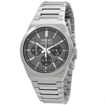 Đồng hồ Seiko SSB455P1 Quartz thể thao mặt xám nam chính hãng