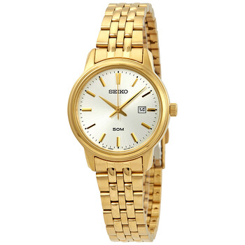 Đồng hồ Seiko Neo Classic mặt bạc nữ SUR660P1 chính hãng