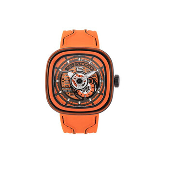 Đồng hồ Sevenfriday PS3/03 Carbon tự động mặt cam nam chính hãng