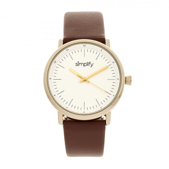 Đồng hồ Simplify 6200 mặt trắng unisex SIM6203 chính hãng