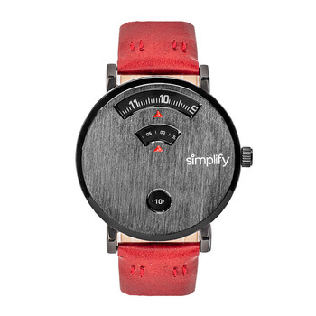 Đồng hồ Simplify 7000 mặt đen unisex SIM7003 chính hãng