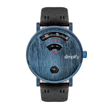 Đồng hồ Simplify 7000 Quartz mặt đen unisex SIM7006 chính hãng