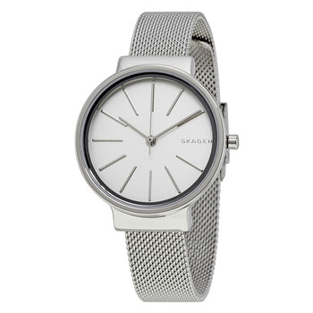 Đồng hồ Skagen Ancher mặt trắng dây kim loại SKW2478 nữ chính hãng