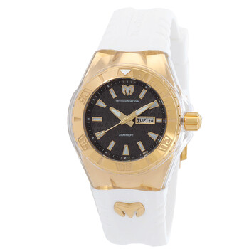 Đồng hồ Technomarine Cruise Date Day Quartz mặt đen TM-122022 chính hãng