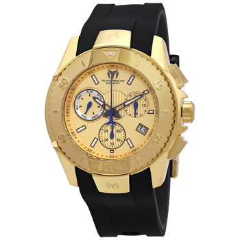 Đồng hồ nam Technomarine UF6 Chronograph mặt vàng TM-617001 chính hãng