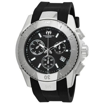 Đồng hồ nam Technomarine UF6 Chronograph mặt đen TM-620001 chính hãng