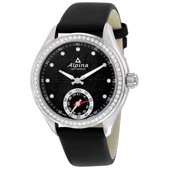 Đồng hồ thông minh nữ Alpina AL-285BTD3CD6 mặt đen chính hãng