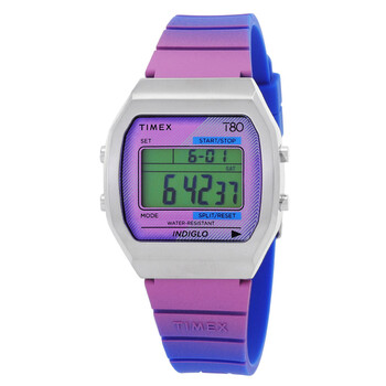 Đồng hồ Timex 80 Alarm Quartz dây nhựa unisex TW2V74600 chính hãng