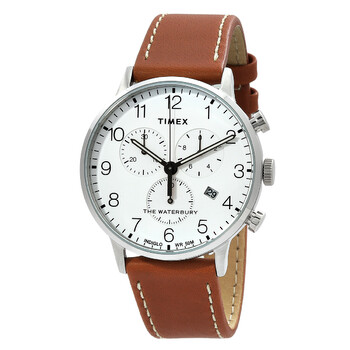 Đồng hồ nam Timex Chronograph mặt trắng TW2T28000 chính hãng