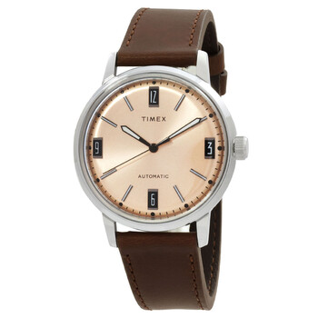 Đồng hồ Nam Timex Marlin Automatic Mặt số Hồng TW2W33800 chính hãng