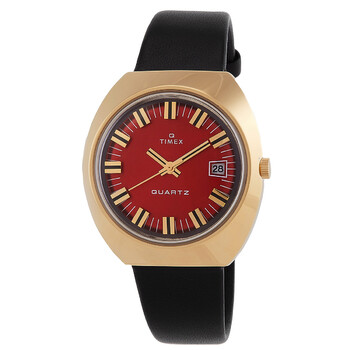 Đồng hồ nam Timex Q 1972 Reissue mặt số burgundy TW2V25400 chính hãng