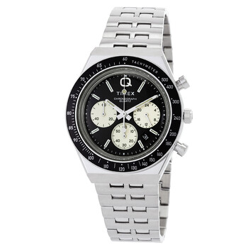 Đồng hồ nam Timex Q Chronograph mặt đen TW2V42600 chính hãng