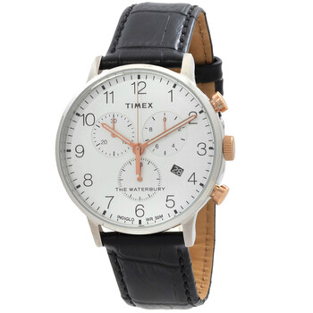 Đồng hồ nam Timex Waterbury Chronograph mặt trắng TW2R71700 chính hãng