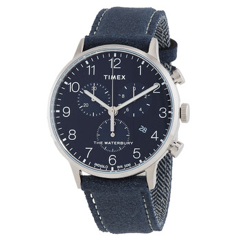Đồng hồ nam Timex Waterbury Classic mặt xanh TW2T71300 chính hãng