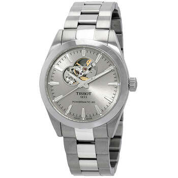 Đồng hồ Tissot Gentleman Powermatic mặt số Rhodium chính hãng