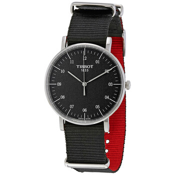 Đồng hồ Tissot T-Classic Everytime Nam Mặt Đen T1094101707700 chính hãng