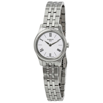 Đồng hồ Tissot Tradition nữ mặt trắng T0630091101800 chính hãng