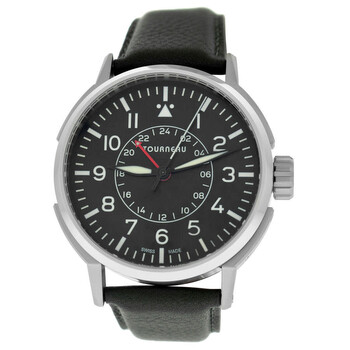 Đồng hồ Tourneau TNY Aviator Automatic mặt đen nam TNY440401001 chính hãng