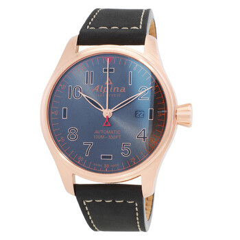 Đồng hồ tự động Alpina Startimer mặt đen nam AL-525GG4S24-SR chính hãng