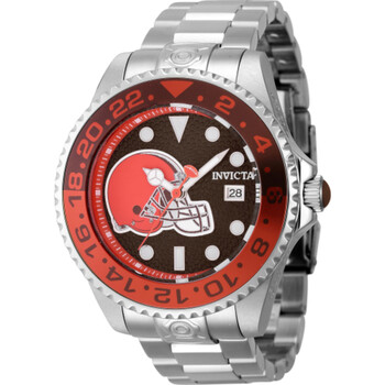 Đồng hồ tự động Invicta NFL Cleveland Browns 45037 nam đỏ chính hãng