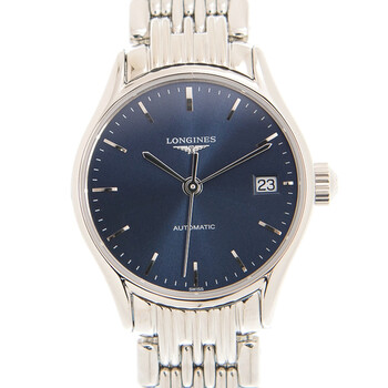 Đồng hồ tự động mặt xanh Longines Lyre L43604926 chính hãng