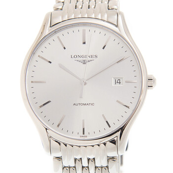 Đồng hồ tự động mặt bạc Longines Lyre L49604726 chính hãng