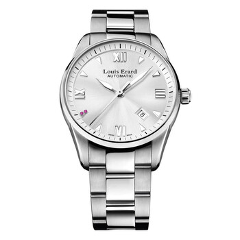 Đồng hồ tự động Louis Erard Heritage mặt bạc nam 69101AA41.BMA19 chính hãng