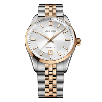 Đồng hồ tự động Louis Erard Heritage mặt bạc nam 69101AB71.BMA58 chính hãng