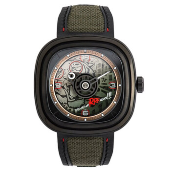 Đồng hồ tự động Sevenfriday T3/04 mặt xanh nam chính hãng