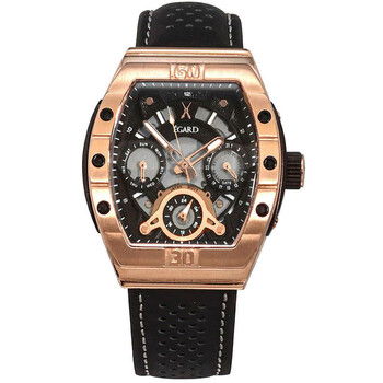 Đồng hồ nữ Egard Patriot Rose Quartz mặt đen WCH-5076-M0H391 chính hãng