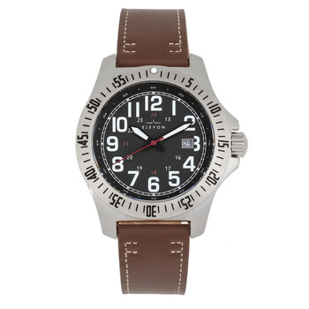 Đồng hồ nam Elevon Aviator mặt đen ELE120-10 chính hãng