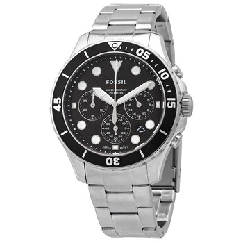 Đồng hồ Fossil FB-03 Chronograph mặt đen nam FS5725 chính hãng