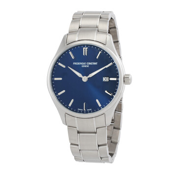 Đồng hồ nam Frederique Constant Classics Quartz mặt xanh FC-220NS5B6B chính hãng