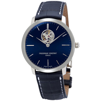 Đồng hồ Frederique Constant Slimline Automatic mặt xanh FC-312N4S6 chính hãng