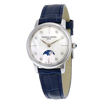 Đồng hồ Frederique Constant Slimline Moonphase Nữ FC-206MPWD1S6 chính hãng