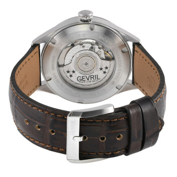 Đồng hồ Gevril Empire Automatic mặt trắng dành cho nam 48101 chính hãng