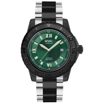Đồng hồ nam Gevril Seacloud mặt xanh hai tông 3128B chính hãng