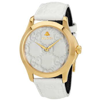 Đồng hồ Gucci G-Timeless mặt trắng 38mm YA1264033 chính hãng