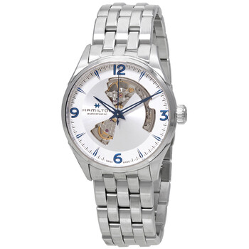 Đồng hồ Hamilton Jazzmaster Automatic mặt bạc nam H32705152 chính hãng