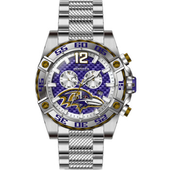 Đồng hồ nam Invicta Chronograph GMT Baltimore Ravens 45429 chính hãng