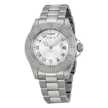 Đồng hồ nam Invicta Pro Diver mặt bạc dây thép không gỉ 12819 chính hãng