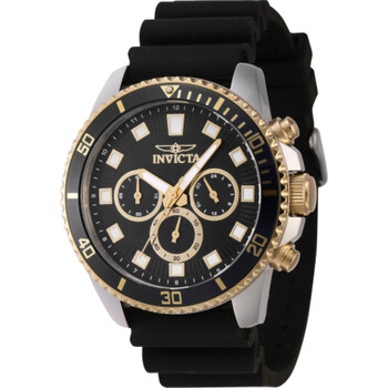 Đồng hồ nam Invicta Pro Diver Chronograph GMT mặt đen 46120 chính hãng