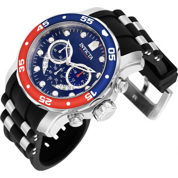 Đồng hồ nam Invicta Pro Diver GMT mặt đen bezel Pepsi 44521 chính hãng