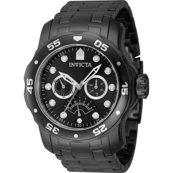 Đồng hồ nam Invicta Pro Diver GMT Retrograde mặt đen 47000 chính hãng