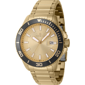Đồng hồ nam Invicta Pro Diver Quartz mặt vàng 46069 chính hãng