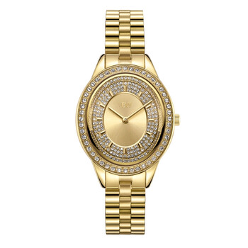 Đồng hồ nữ JBW Bellini Quartz kim cương mặt vàng J6381A chính hãng