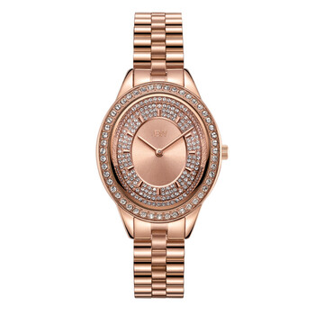Đồng hồ nữ Jbw Bellini Quartz mặt số vàng hồng J6381B chính hãng