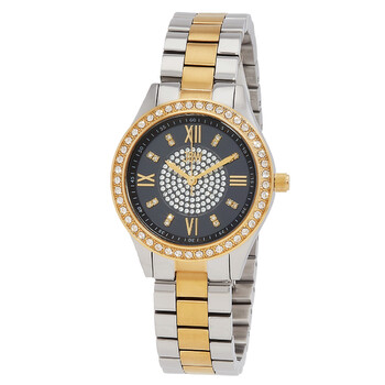 Đồng hồ Jbw Mondrian 34 Quartz mặt đen unisex J6388G chính hãng