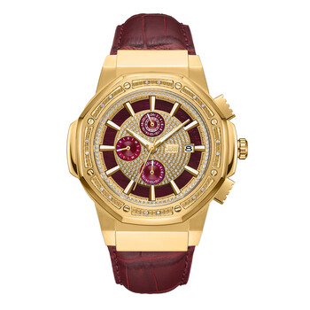Đồng hồ Jbw Saxon GMT Quartz Vàng Unisex JB-6101L-R chính hãng