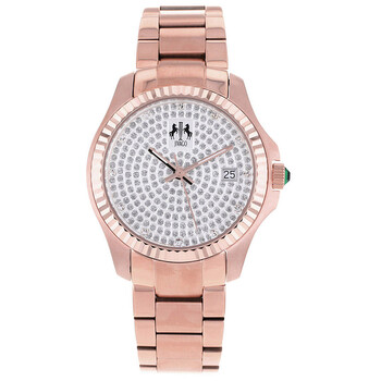 Đồng hồ nữ Jivago Jolie Quartz mặt bạc JV3213 chính hãng